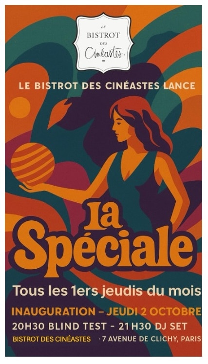 Soirée La Spéciale, tous les premiers jeudi du mois, Blind test et DJ SET, viens danser